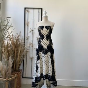 Free people strapless dress